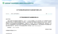 关于受理自愿减排项目与减排量申请的公告